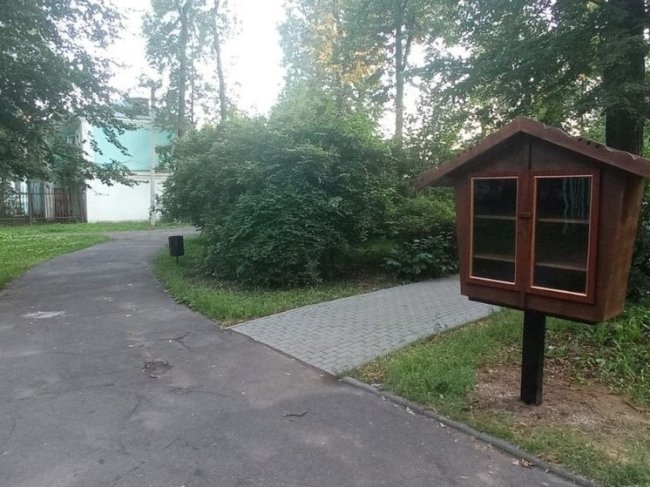 Шкафчик с сюрпризом появился в Литературном сквере в Иванове - «Новости»