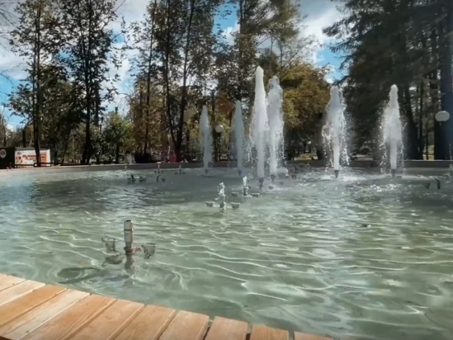 В Ярославле в парке Юбилейный завершается наладка фонтанного комплекса - «Новости»