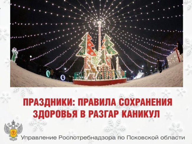 Роспотребнадзор дал рекомендации по безопасному и веселому проведению каникул в Псковской области - «Новости»