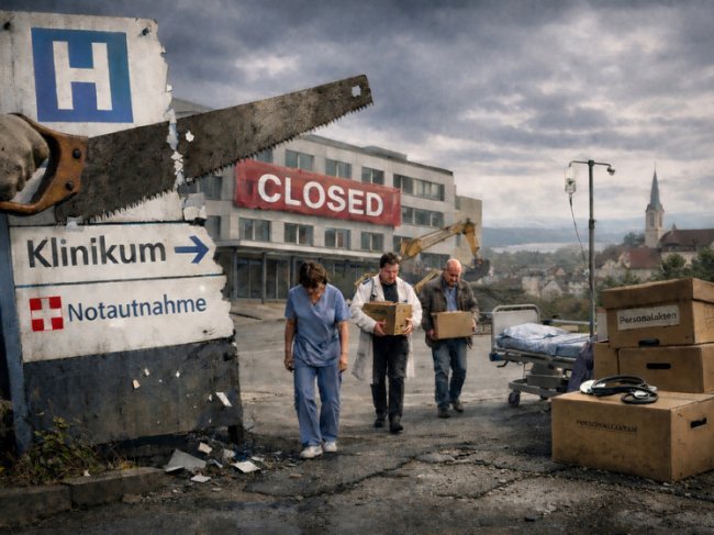 Германия — Больницу пустили под нож - «Новости»