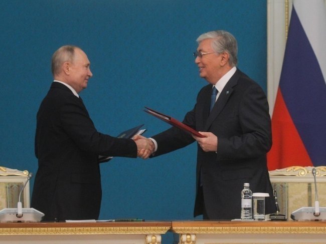 Стало известно, что Токаев подарил Путину - «Новости»