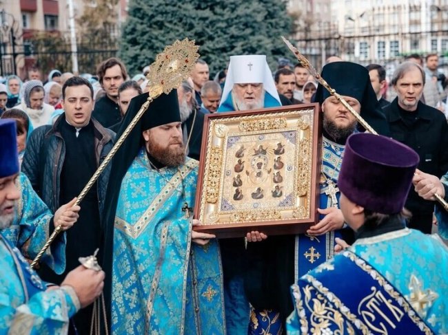 Курская Коренная икона «Знамение» вернулась из летней резиденции - «Новости»